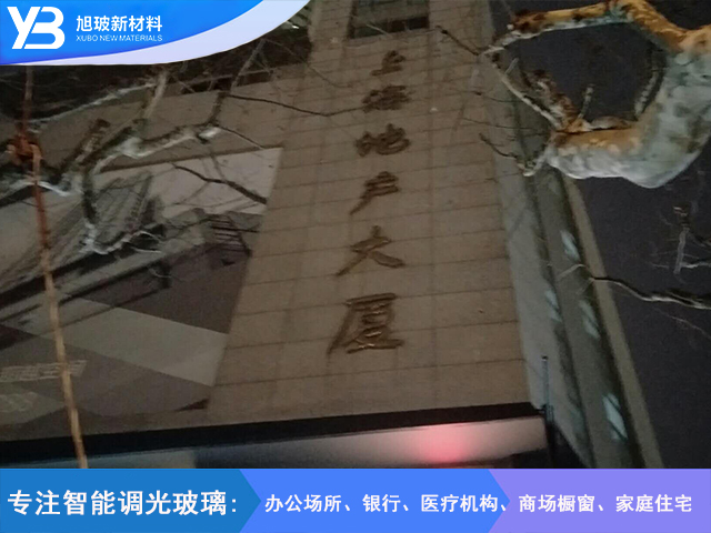 上海地产大厦调光玻璃