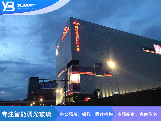 杭州四季青服装第一街自贴膜用作投影